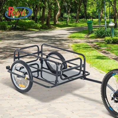 China Trailer Cart Customized Folding Bicycle With Hutch Cart Outdoor Storage Cart Cargo And Luggage Trailer Cart for sale