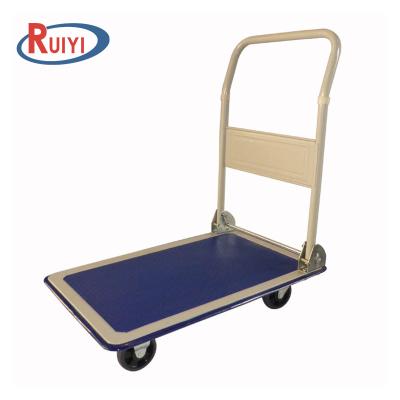 China 2021 Compatible High Quality Durable Factory Platform Hand Truck Capacity Foldable Loads 150kgs for sale