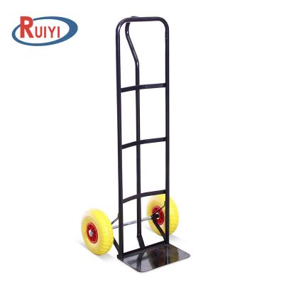 China Storage Push Pull Cargo Hand Truck Two Wheel Trolley Industrial Trolley Transport Trolley for sale