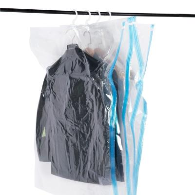 China Contemporary Wholesale Reusable Space Saving Hanger Space Saver Vacuum Storage Bags Accept Customized Logo for sale