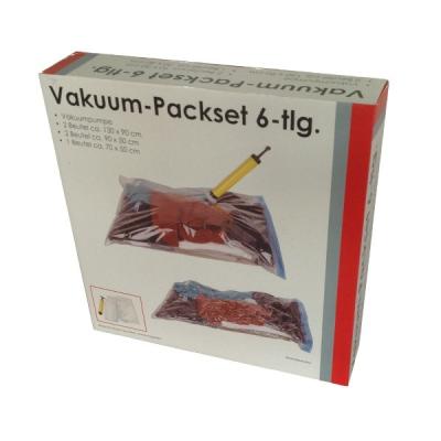 China Sustainable vakuum-Packset 6 tlg 130*90+90*50+70*50cm space saving bag for sale