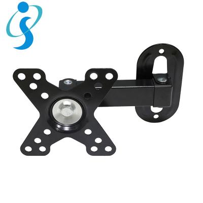 China High Performance Cold Rolled Black Wall Mount Bracket Full Steel Swivel Motion Tv for sale