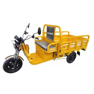 China Electric cargo tricycle price of Hokii electric Chinese tricycle 1500mm*1100mm/750w electric tricycle for sale