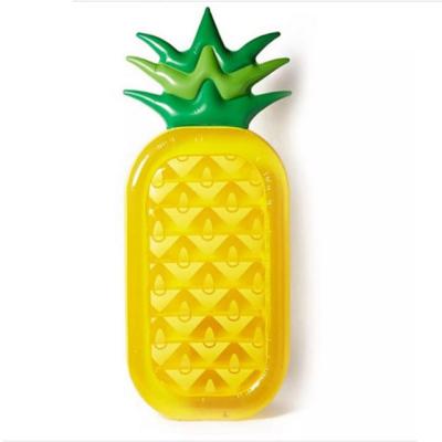 China Water Entertainment Hot Sale Inflatable Pineapple Water Pool Float Float Swimming Bed for sale