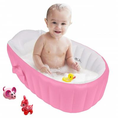 China Viable Cheap Inflatable Baby Pool Air Bathtub For Children Small Household Portable Bathtub for sale