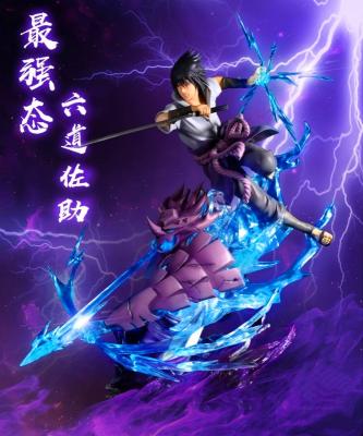 China Cartoon Toy Japan Anime GK Uchiha Sasuke Switch Action Number For Collection for sale