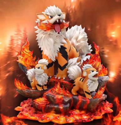 China Toy Japan Anime P.M. GK PPAP Arcanine Cartoon Action Number for Collection for sale