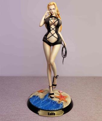 China Cartoon Toy One Piece GK BE Kalifa Swimsuit 1:6 Action Figure For Collection for sale