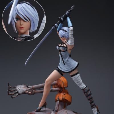 China Cartoon Toy Nier GK Lighting 2B Sister 1:4 Action Figure For Collection for sale