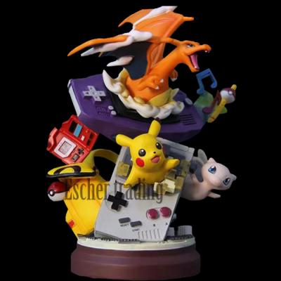 China Cartoon Toy Japan Anime Statue P.M. PVC Pet Baby Game Action Number With Color Box for sale