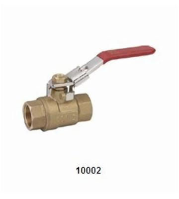 China Forged Ball Valve 10002 Chrome-Plated Surface Finish with lock for sale