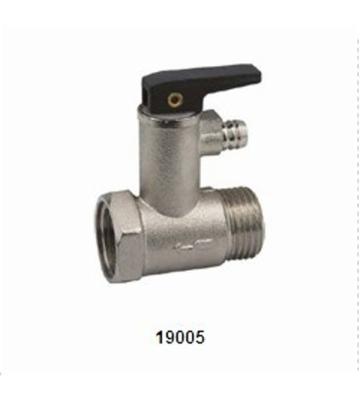 China 19005 Brass Ball Valve , Water Heater Pressure Valve Brass forging by owned plant for sale