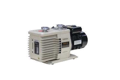 China Laboratory 2 Stage rotary vane vacuum pump 0.75kw Motor Power with oil RVP-6 for sale