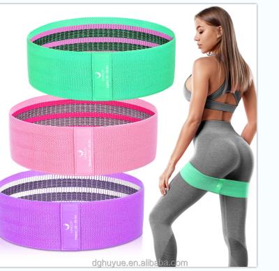 China Slip Resistance Bands Bitjoy Best Price Leg Hip Booty Loop Resistance Band Set Exercise Gym Workout Fitness Bands for sale