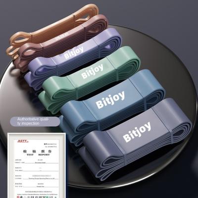 China Anti Slip Resistance Bands Bitjoy Yoga Band Gym Fitness Latex Resistance Exercise Band Set Hot Selling for sale