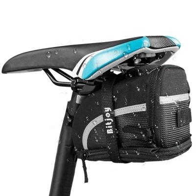 China Wholesale Durable Bitjoy New Arrival Saddle Bike Tool Bag Water Resistant Under Seat Waterproof Bicycle Bag for sale