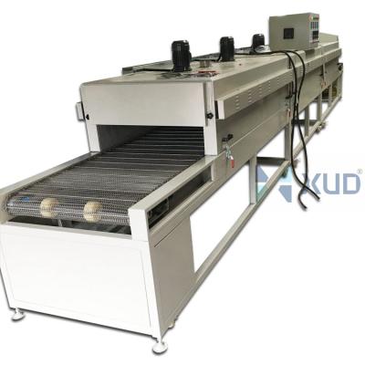 China Industrial Oven Equipment Tunnel Kiln Conveyor Plastic Rubber Electroplating Oven for sale