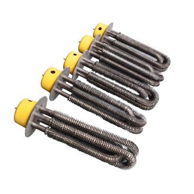 China Chemicals Processing New 3 KW Electric Finned Tubular Heater , Electric Heating Elements For Shrink Heating Tunnel Oven for sale