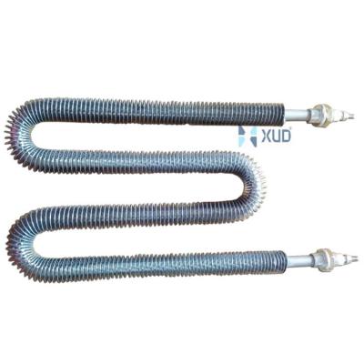 China Chemicals Processing Stainless Steel 10kw 20kw Electric Finned Tubular Heating Element Heater For Furnace for sale