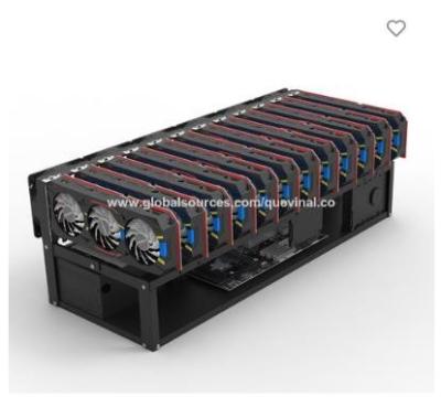 China EtHash Graphics Card Gaming DDR Panda B7 Pro 580 8G 12 Card Mining Rig for sale