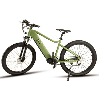 China High power multifunctional fat tire ebike e mountain bike made in China with 48V mid drive motor and LCD display for sale