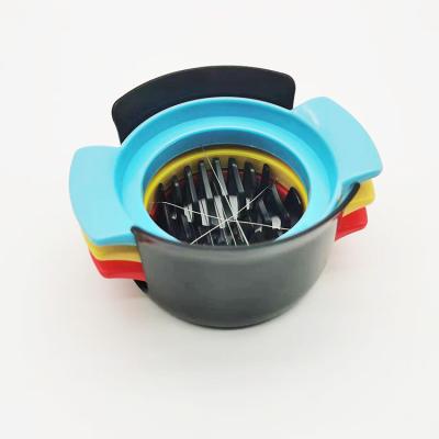 China Viable 3 in 1 Egg Slicer Egg Cutter and Slicer for Strawberry Fruit Topping for sale