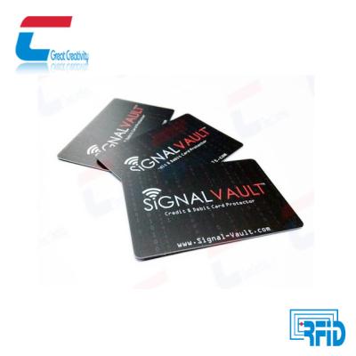 China Protect credit card blocker/signal from credit card RFID blocking card/RFID wallet using RFID blocking card for sale