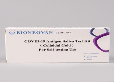 Cina Protezione contro il virus Covid-19 Kit di test per l'antigene Oro colloidale Distingue tra raffreddore Test rapido in vendita