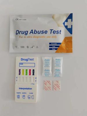 China Rapid Immunoassay Detection Kit Human Immunodeficiency Virus MTD/OPI/OXY/PPX/THC Drug Test for sale