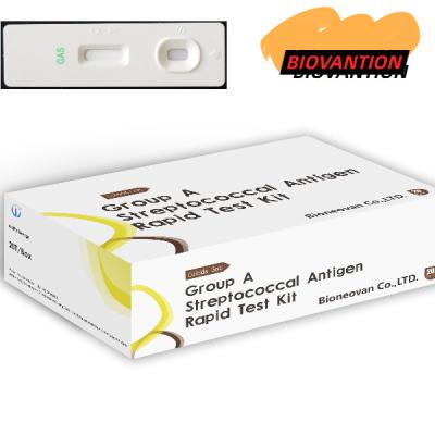 China easy-to-use rapid diagnostic test kit Group A streptococcal Antigen Rapid Test Kit for sale