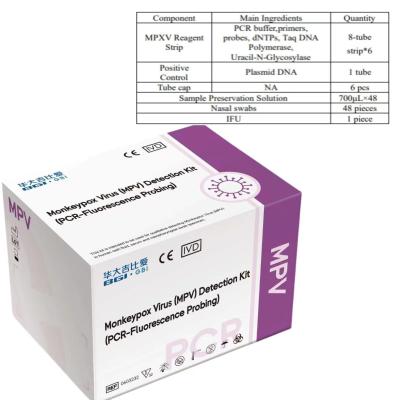 China Monkeypox Virus Real Time PCR Kit MPXV Oropharyngeal Swab Oropharyngeal Swab for sale