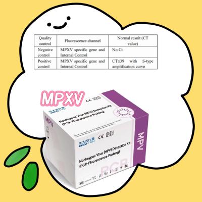 China Mpox Virus MPXV Detection Kit PCR-Fluorescence Probing zu verkaufen