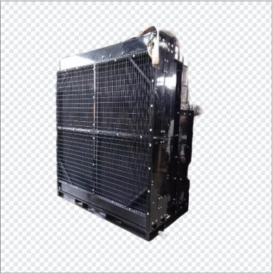 China 12M26D792E200 SC33W1150D2 SC33W990D2 diesel generator radiator drawing paper hotels generator radiator genset parts for sale