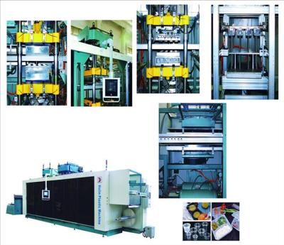 China Sheet multi station thermoforming machine for making disposable cups and plates for sale