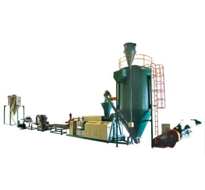 China Recycle Plastic Recycle Machine For PS Sheet With Reducing Screw HLFSJ-150/100 for sale