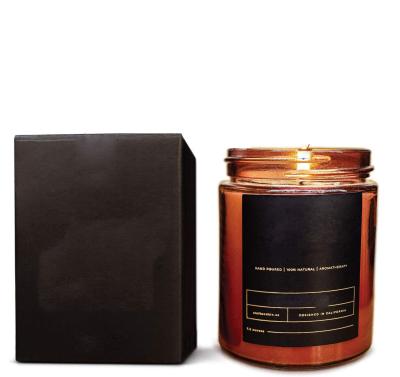 China Rustic Home Decor Women Candle Quality Scented Soy Candles Scented Candles Scented Ultra Clean Burning Candles Amber for sale