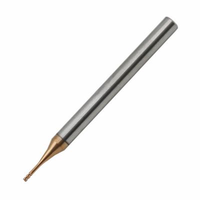 China Carbide Ball Nose End Mill For Hardened Steel for sale