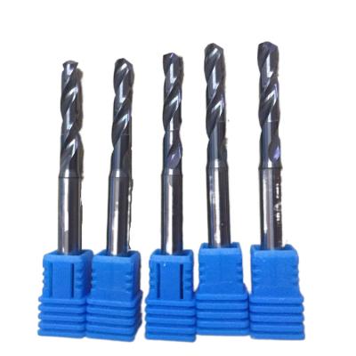 China Carbide Drill Bit Set Hss Straight Shank Black Color Twist Drill Bit For Iron for sale