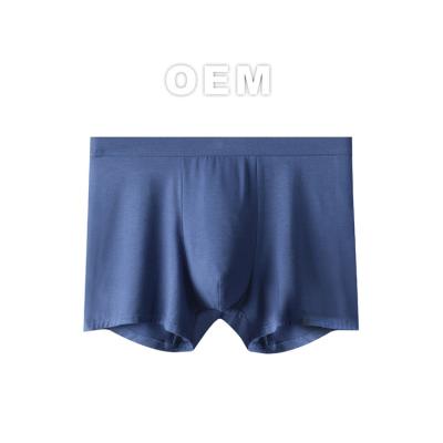 China Anti-Bacterial Men's Boxer Briefs Soft Breathable Manufacturer Wholesale Price Quick Dry Big Cock Custom Men underwear boxer for sale