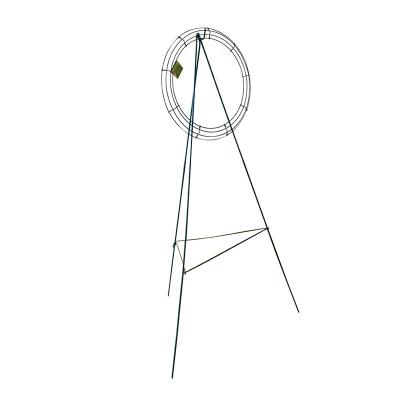 China High Quality Wreath Display Easel Wire Holders For Wire Easel Metal Wire Easel Floral Easel Stand for sale