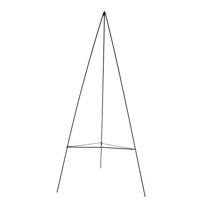 China Funeral Display Easel Tripod Wire Easel Metal Funeral Easel Stands Funeral Flower Stand for sale