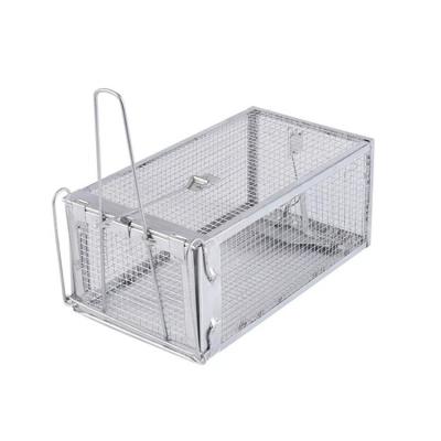 China Cages Galvanized Steel Wire Animal Pest Mouse Trap Catch Cage For Farm for sale