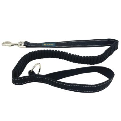 China Reflective Nylon Bungee Shock Absorbing Dog Leash for sale