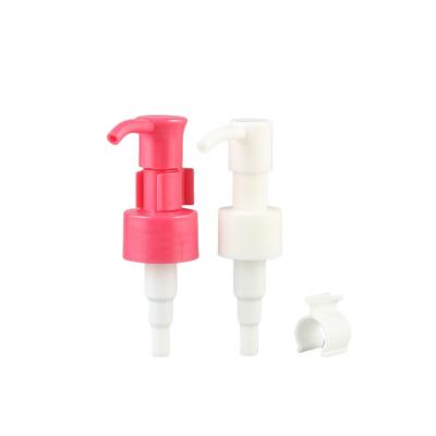 China Non Spill Factory Wholesale Back Plastic Cosmetic Siphoning Essential Oil Dispenser 24/410 Smooth Hand Lotion Pump for sale