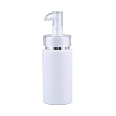 China Cosmetic Factory Best Selling Luxury Empty 120ml Shower Refillable Bottles With Albion Lotion Dispenser Pump for sale