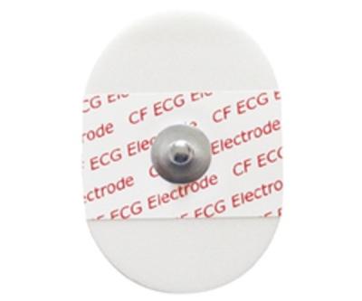 China Electrodo conductor adulto del pecho del gel sólido oval ECG en venta