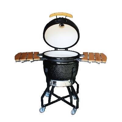 China Adjustable Height AUPLEX Kamado 21Inches Baking Exotic Churrasqueira Cyprus Kebab Grill for sale