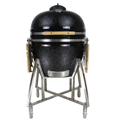 China Adjustable Size AUPLEX KAMADO 27 Inch Outdoor Ceramic Charcoal BBQ BBQ Grill / BBQ Kamado for sale