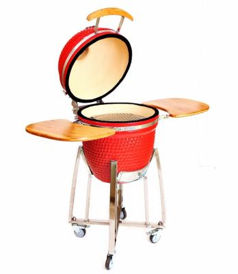 China Adjustable Size Factory Selling Ceramic Grill Mini Max Kamado Charcoal BBQ Grill for sale