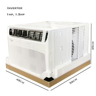 China Lower Energy Philippines 1hp 10000BTU Cooling Only 220v 50Hz R32 Inverter AC Units Window Air Conditioner for sale